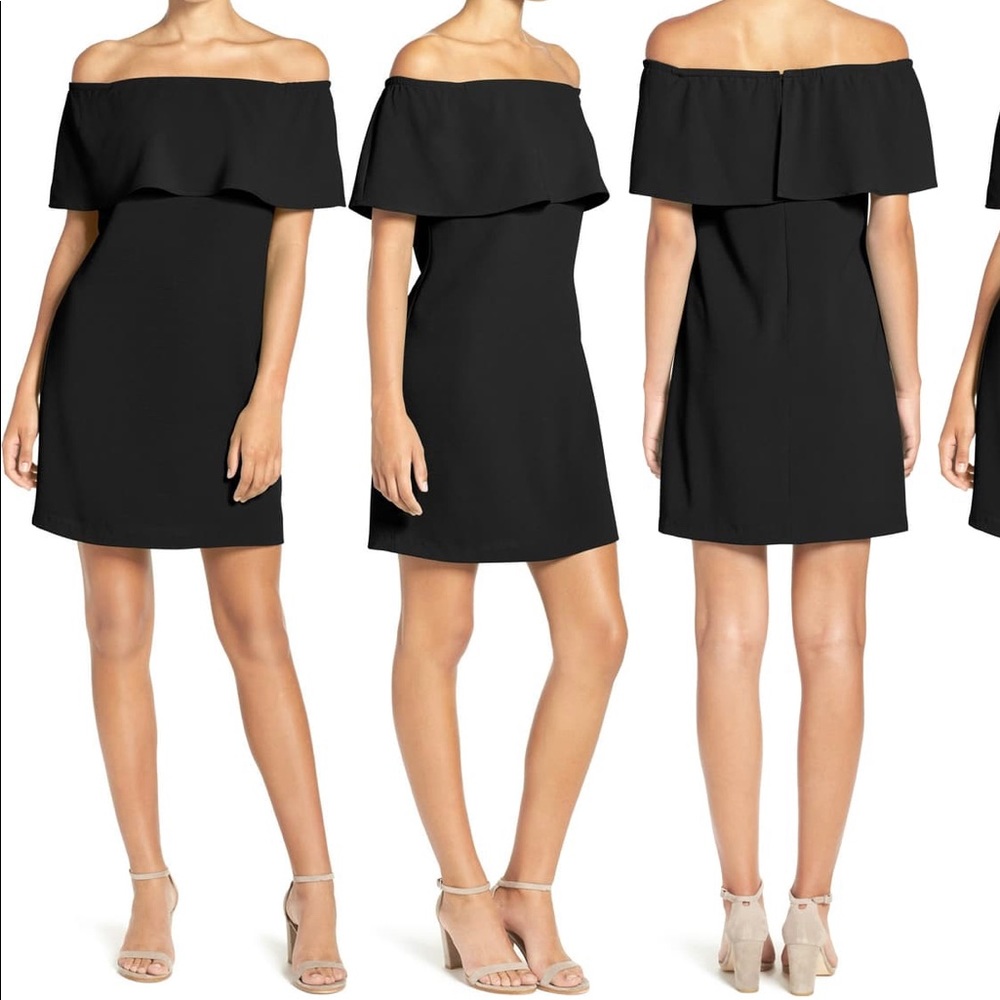 Charles Henry | Off the Shoulder Dress